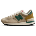 New Balance 990v1 Made in USA x Teddy Santis 'Tan Green' — UK 3.5 | EU 36 | US 4 — Front View