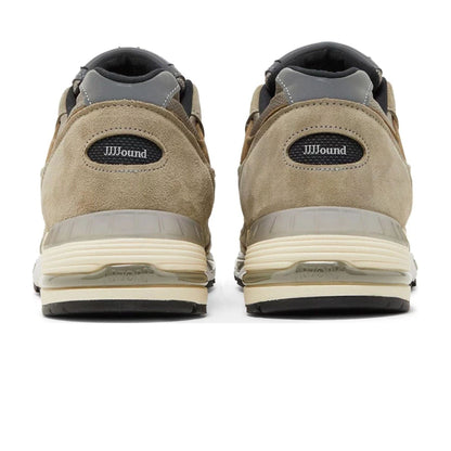 New Balance 991 Made in England x JJJJound 'Grey' — UK 3.5 | EU 36 | US 4 — Detail View