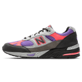 Palace x New Balance 991 Made in England 'Black Ultra Violet' — UK 3.5 | EU 36 | US 4 — Front View