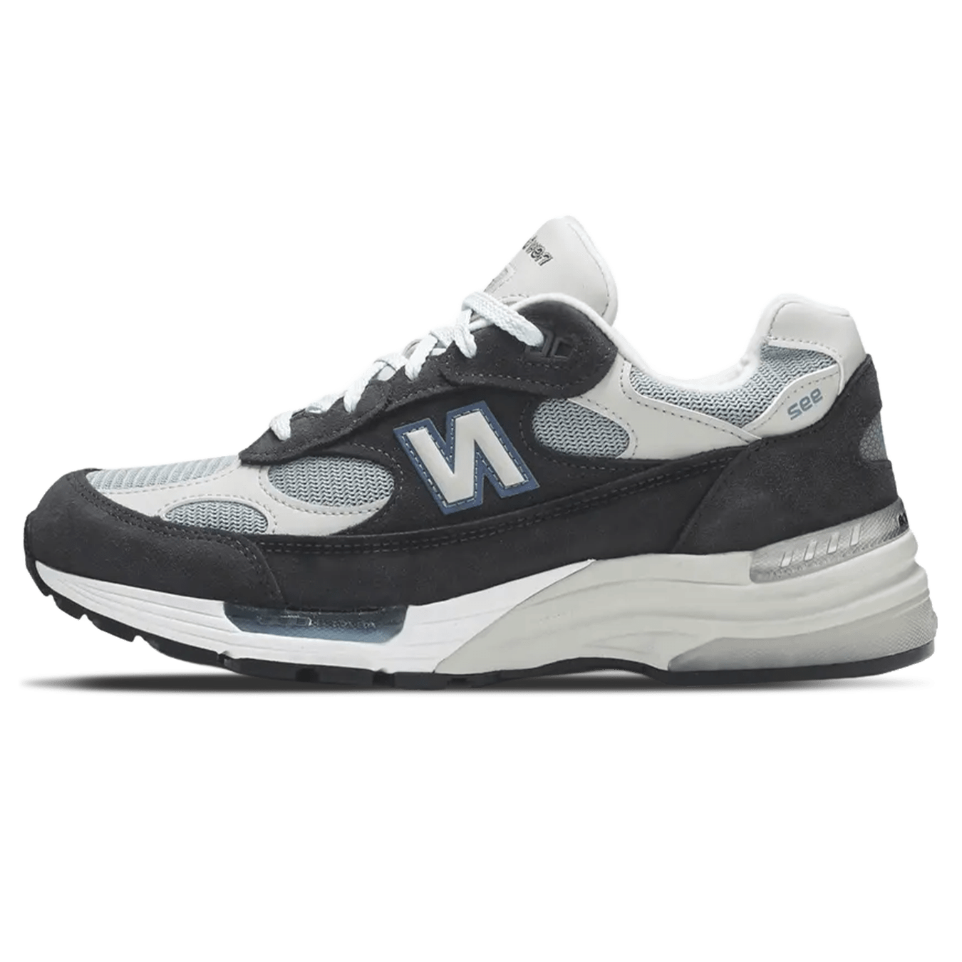 Kith x New Balance 992 Made In USA 'Steel Blue' — UK 3.5 | EU 36 | US 4 — Front View