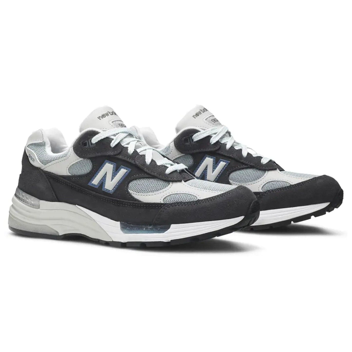 Kith x New Balance 992 Made In USA 'Steel Blue' — UK 3.5 | EU 36 | US 4 — Back View