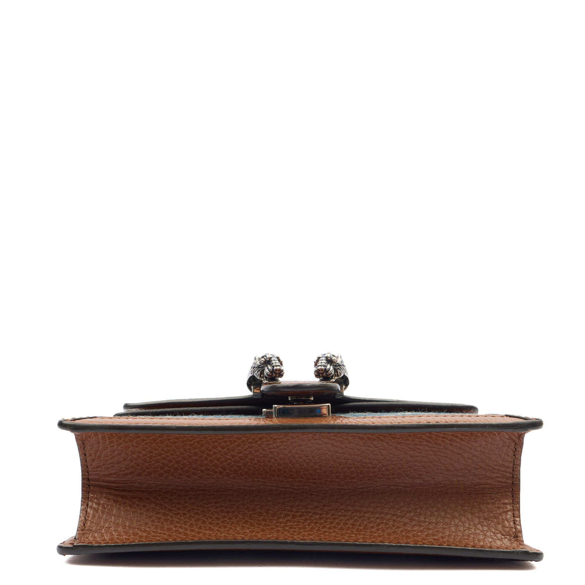 Gucci Cross Body Dionysus - Mini in Brown, Fabric — Detail View