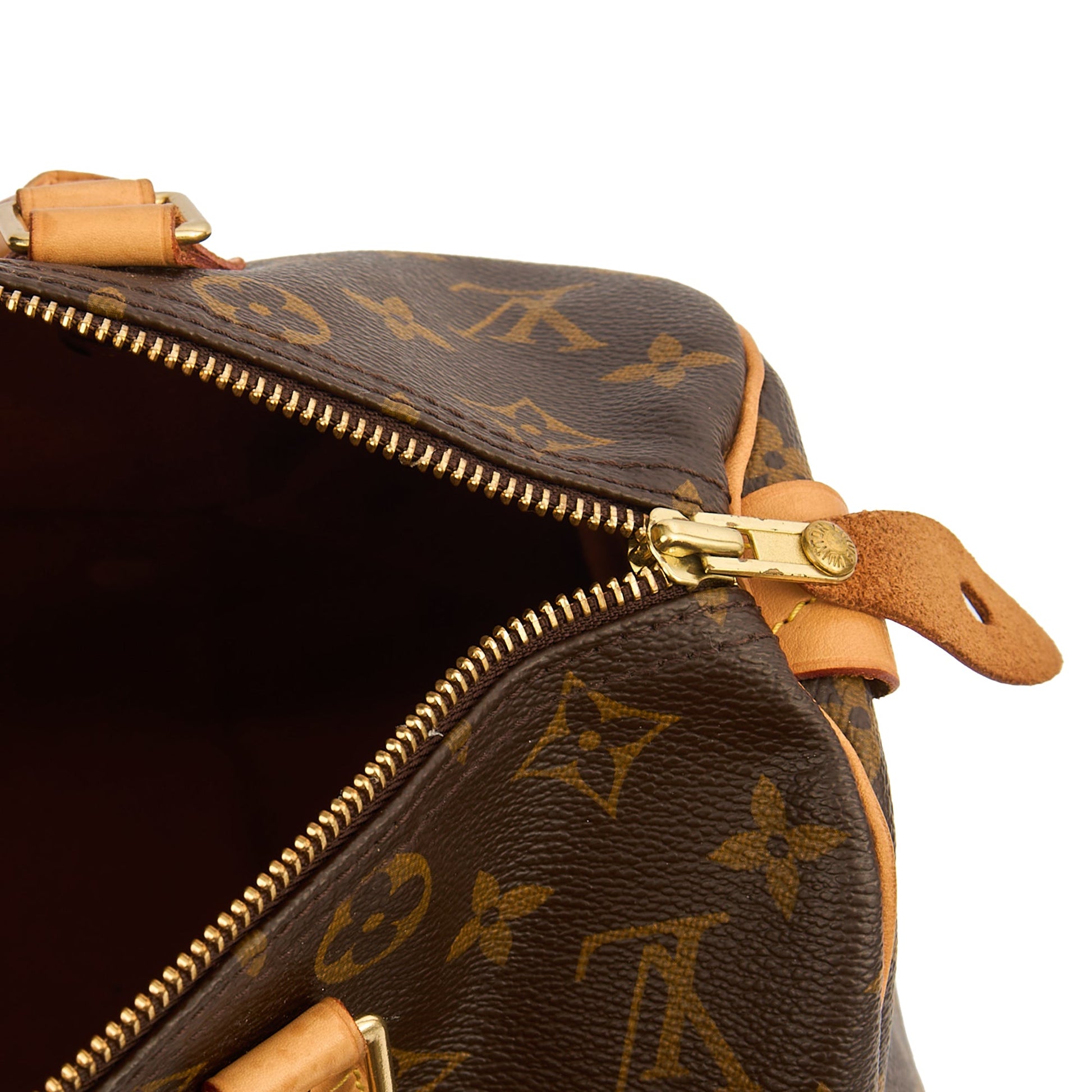 Louis Vuitton Tote Speedy 30 in Monogram, Canvas — Detail View