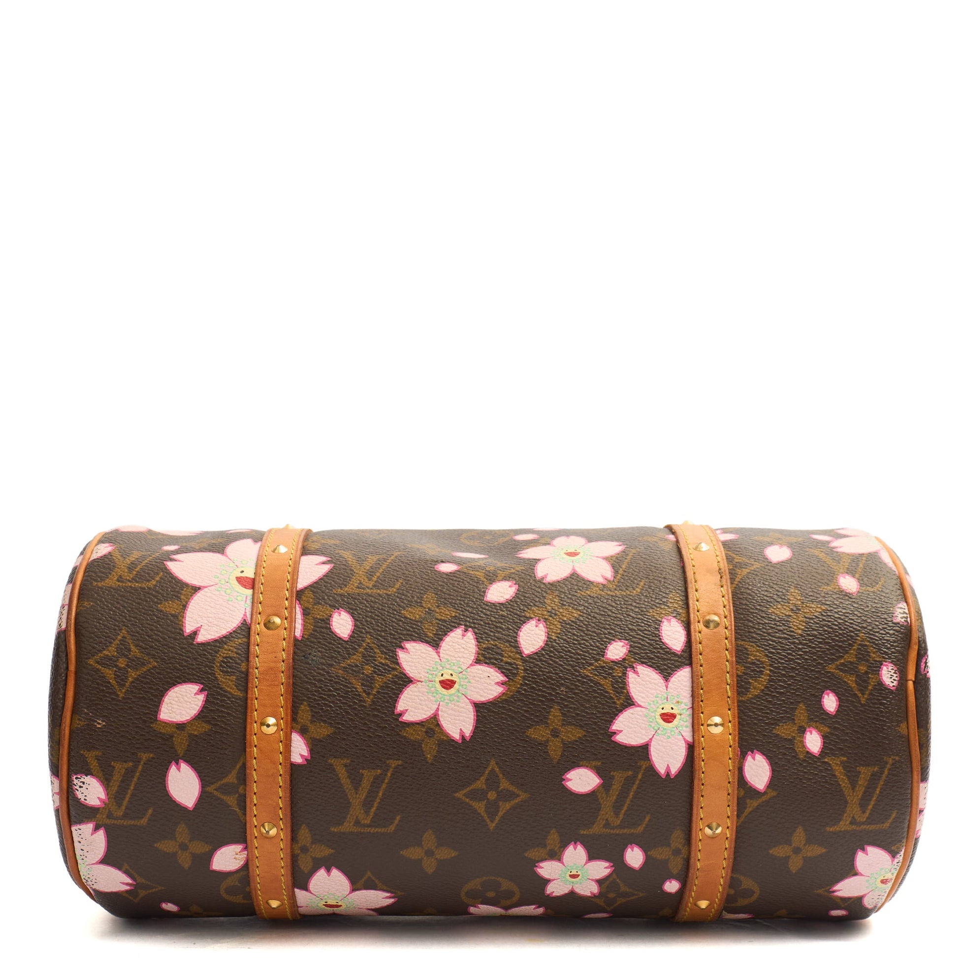 Louis Vuitton Shoulder Bag Papillon 30 in Monogram, Leather — Detail View