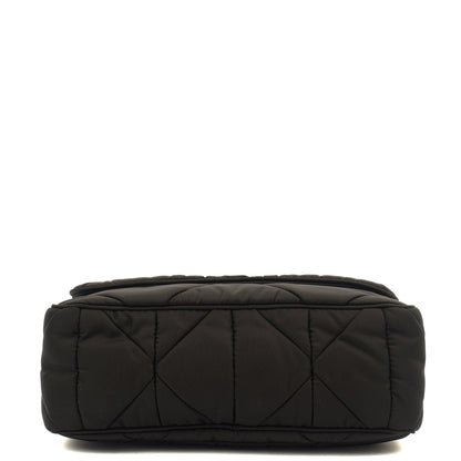 Prada Cross Body Padded Re-Nylon Shoulder Bag in Black, Nylon — Alternate View 16