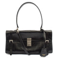 Prada Cross Body Saffiano Soft in Black, Leather — Front View