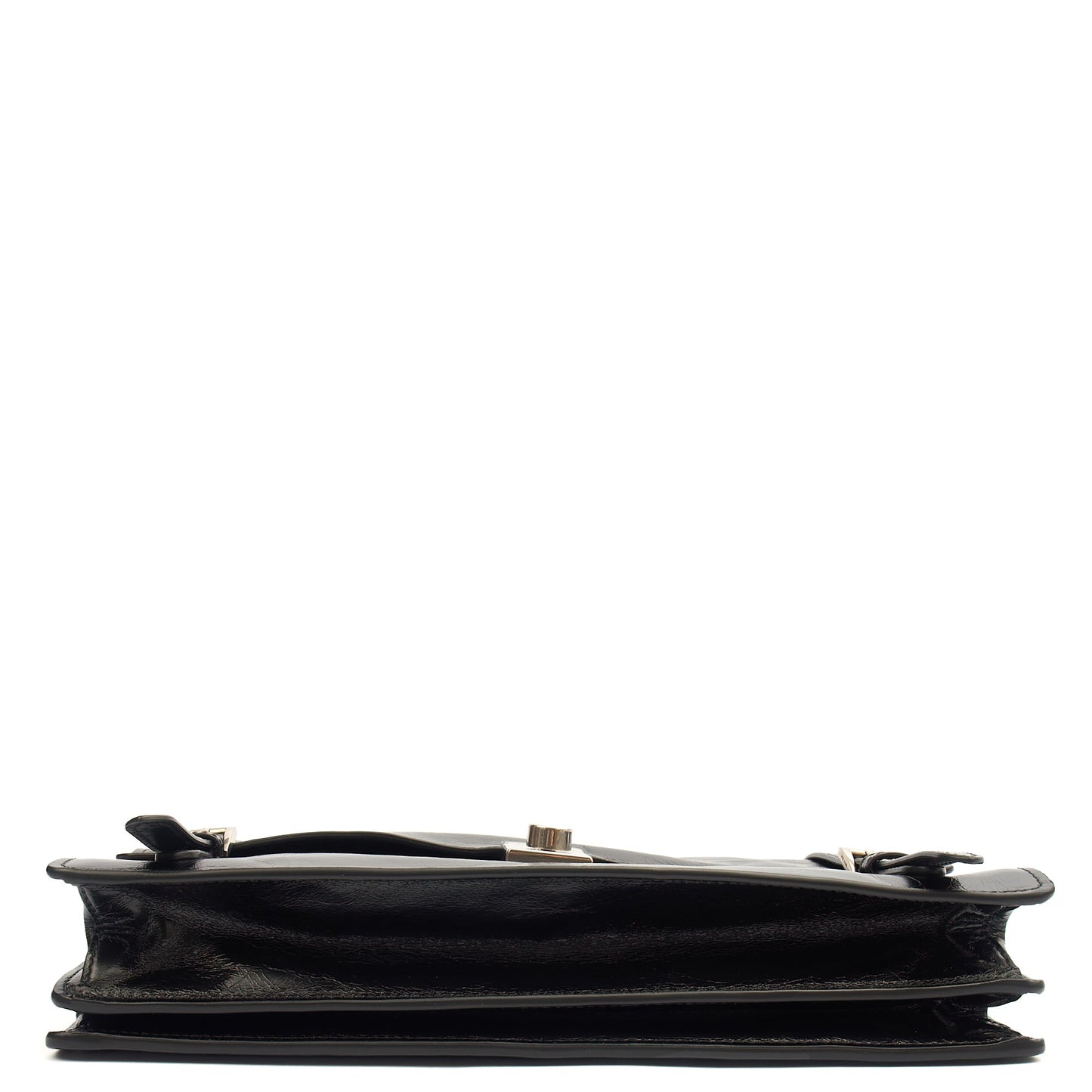 Prada Cross Body Saffiano Soft in Black, Leather — Alternate View 10