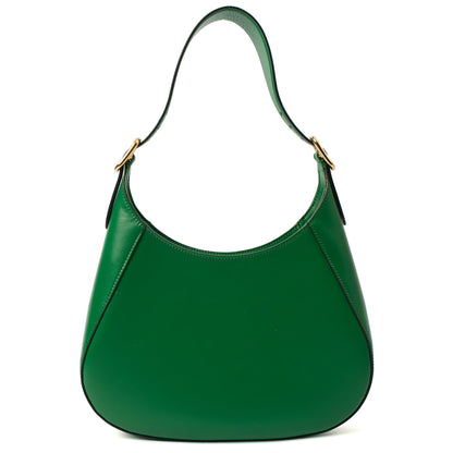 Prada Shoulder Bag Cleo Shoulder Bag in Green, Calfskin — Top View