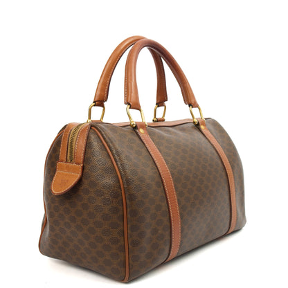Celine Tote Boston in Brown, Leather — Back View