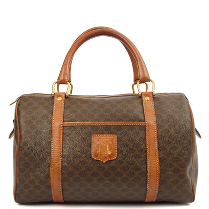 Celine Tote Boston in Brown, Leather — Front View