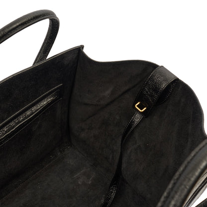 Celine Tote Luggage - Medium in Black, Patent Leather — Alternate View 13