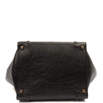 Celine Tote Luggage - Medium in Black, Patent Leather — Lifestyle View