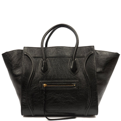 Celine Tote Luggage - Medium in Black, Patent Leather — Alternate View 8