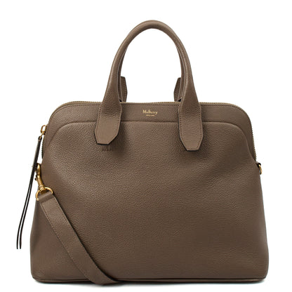Mulberry Tote Colville in Clay, Calfskin Leather — Front View