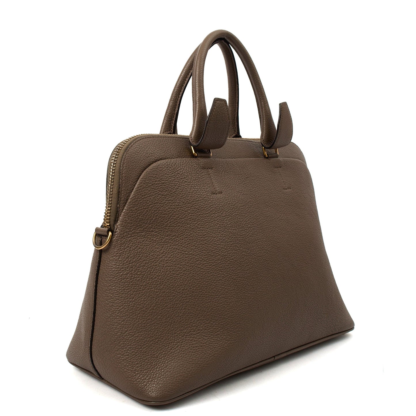 Mulberry Tote Colville in Clay, Calfskin Leather — Back View