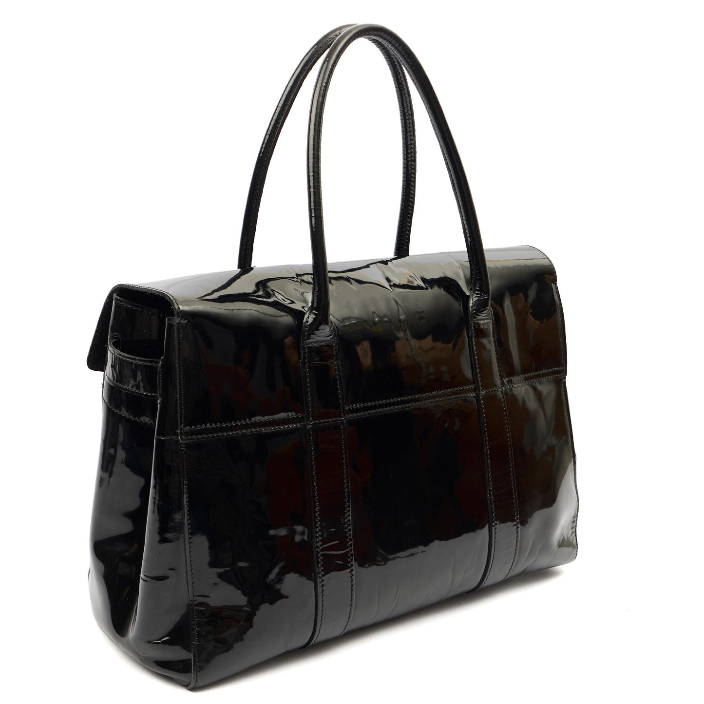 Mulberry Tote Bayswater Heritage in Black, Leather — Alternate View 8