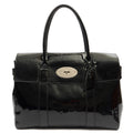 Mulberry Tote Bayswater Heritage in Black, Leather — Front View