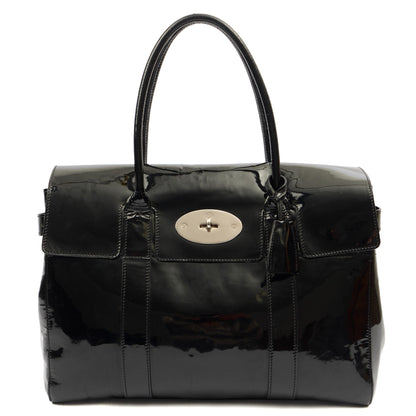 Mulberry Tote Bayswater Heritage in Black, Leather — Alternate View 7