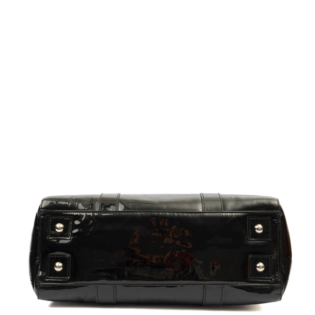 Mulberry Tote Bayswater Heritage in Black, Leather — Top View