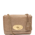 Mulberry Cross Body Lily in Metallic, Leather — Front View