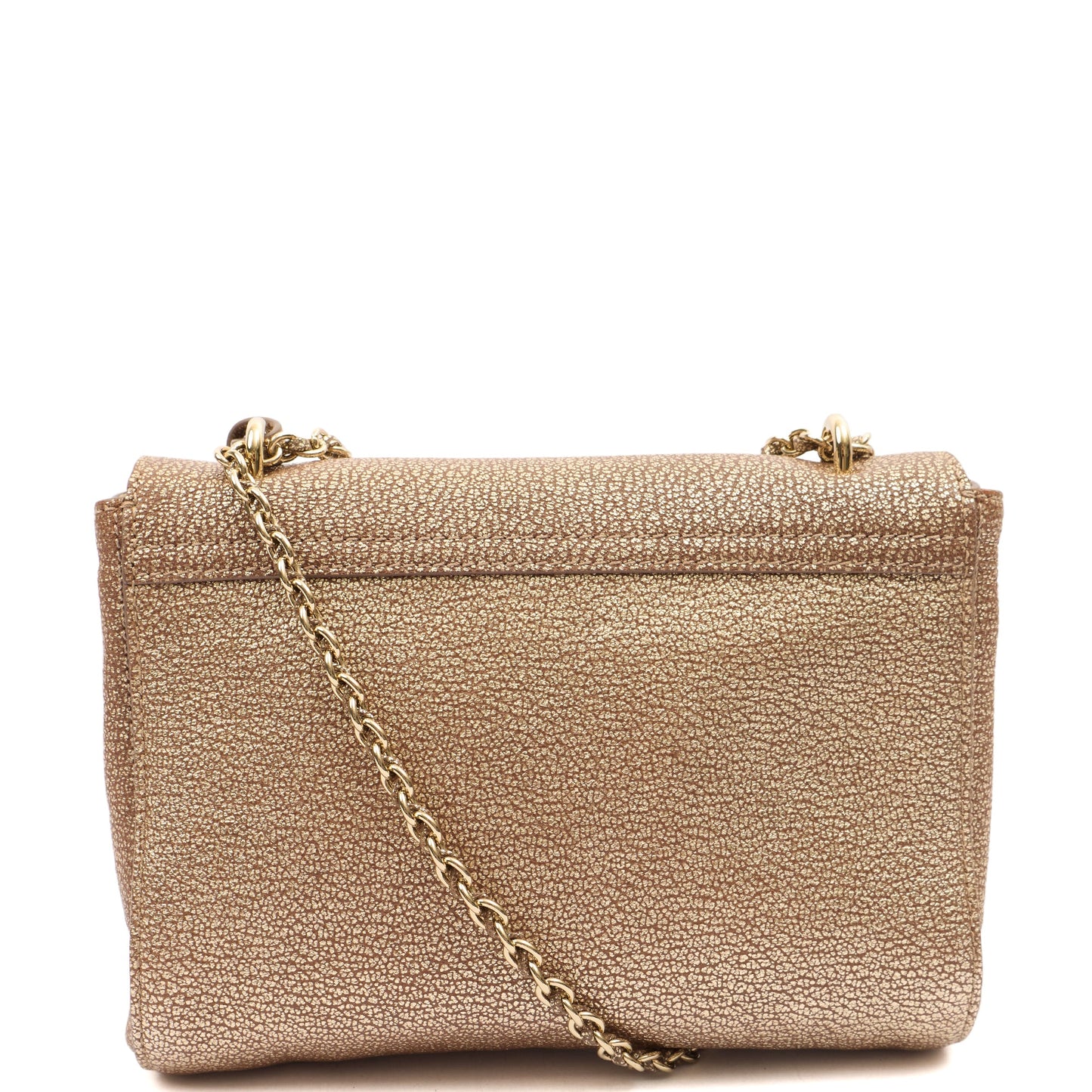 Mulberry Cross Body Lily in Metallic, Leather — Back View