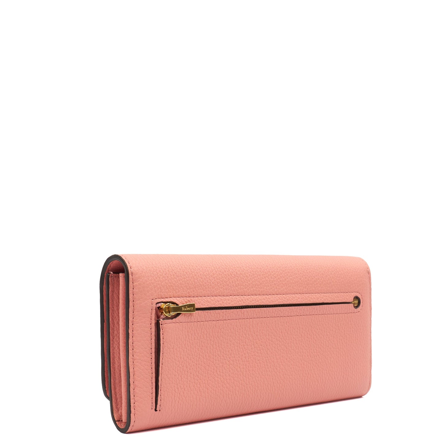 Mulberry Purse Continental Wallet  in Sorbet Pink, Leather — Back View
