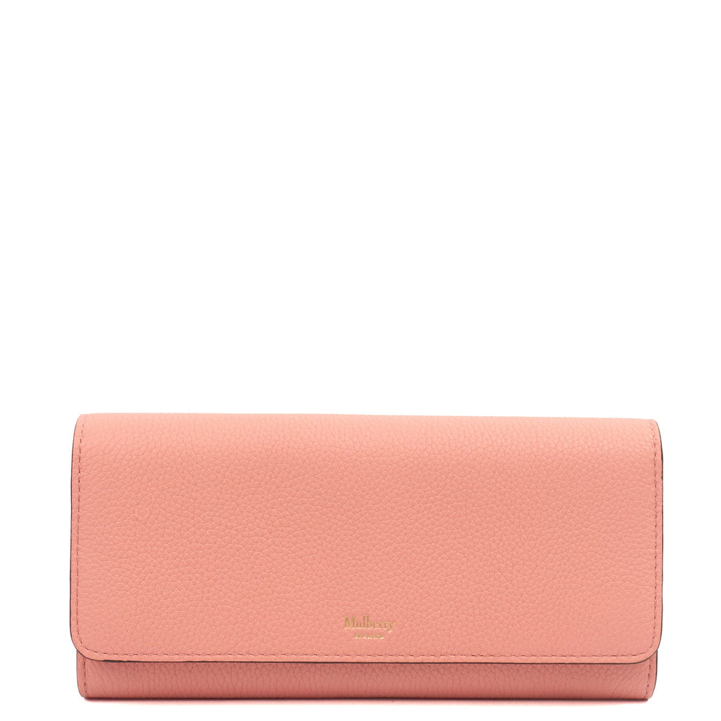 Mulberry Purse Continental Wallet  in Sorbet Pink, Leather — Alternate View 7