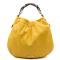 Mulberry Shoulder Bag Mitzy Tote in Yellow, Leather — Front View