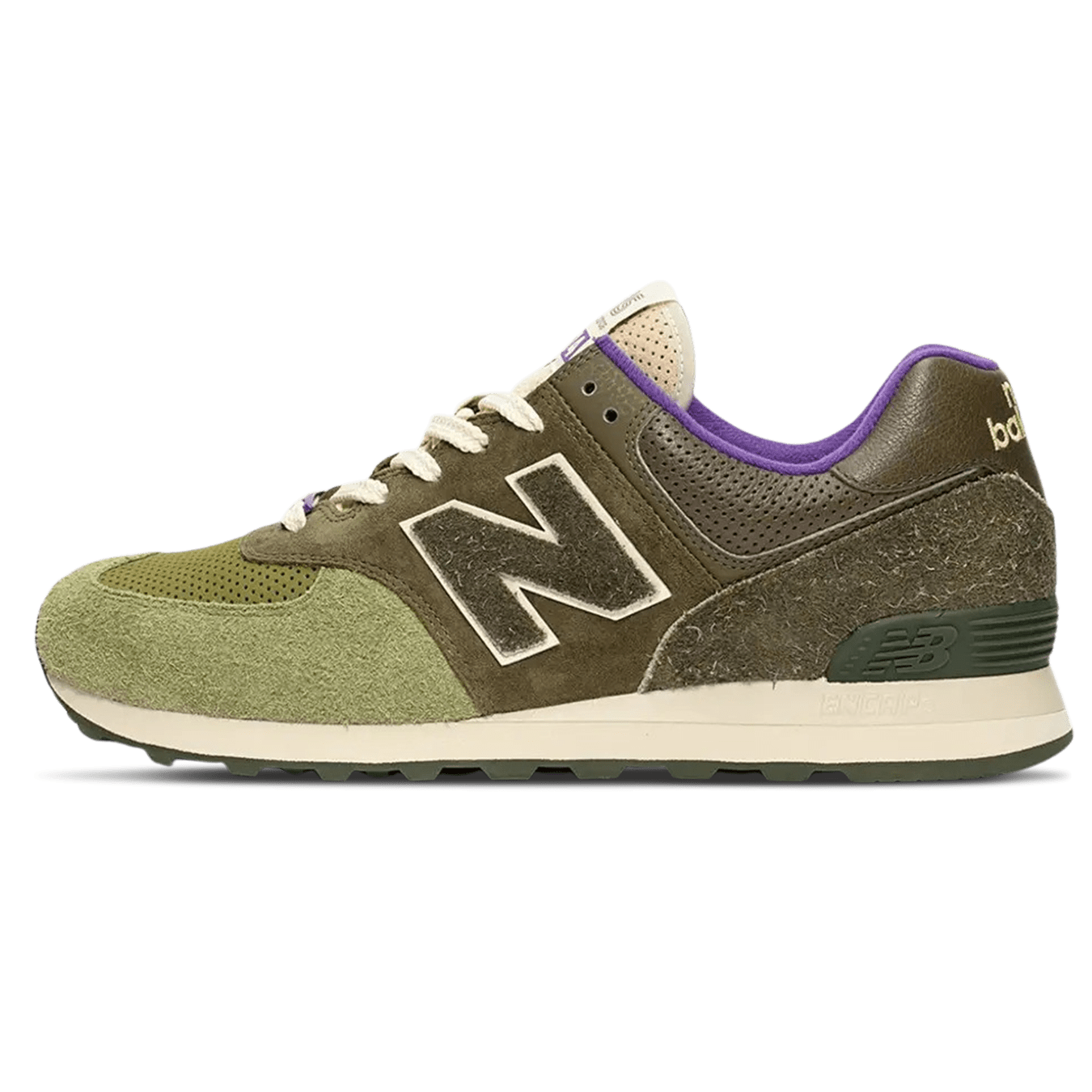 New Balance x Sneakersnstuff 574 'Nature' — UK 3.5 | EU 36 | US 4 — Front View