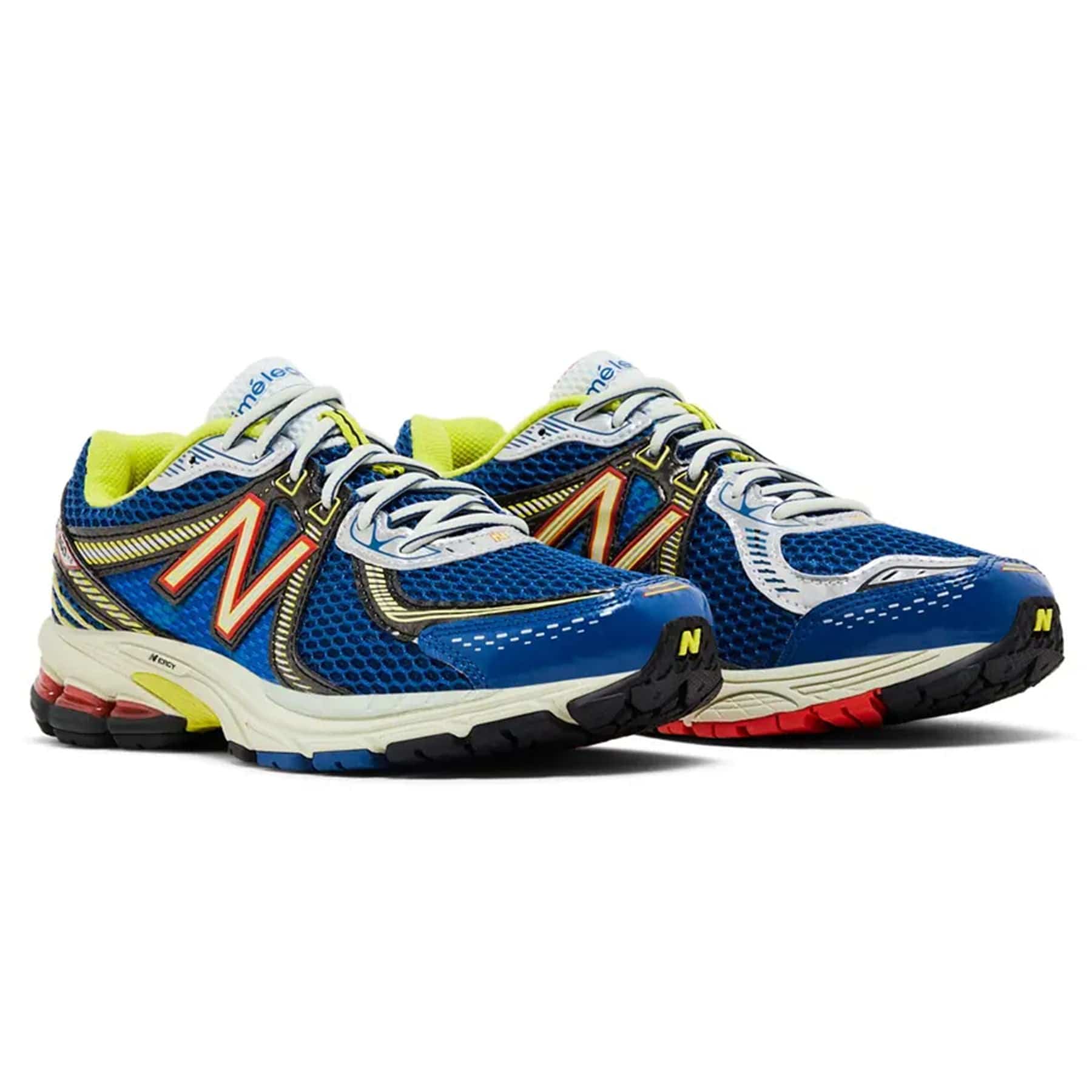 Aimé Leon Dore x New Balance 860v2 'Blue Yellow' — UK 3.5 | EU 36 | US 4 — Top View