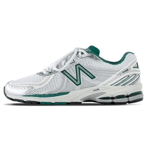 Aimé Leon Dore x New Balance 860v2 'White Green' — UK 3.5 | EU 36 | US 4 — Front View