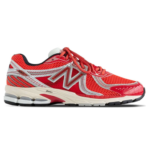 Aimé Leon Dore x New Balance 860v2 'Red Sea Salt' — UK 3.5 | EU 36 | US 4 — Side View