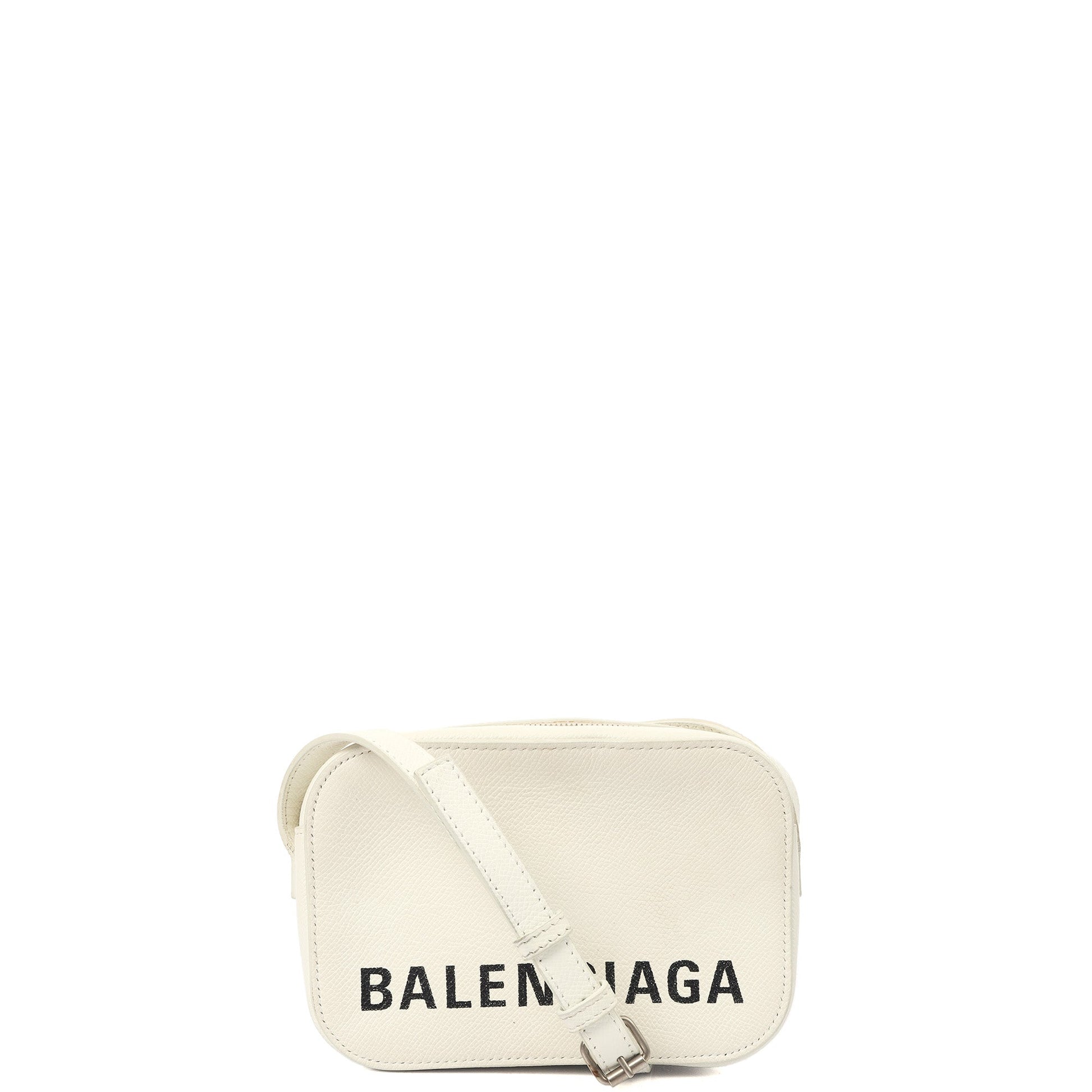 Balenciaga Cross Body Ville XS Camera Bag in White, Veau (Calfskin) — Alternate View 7
