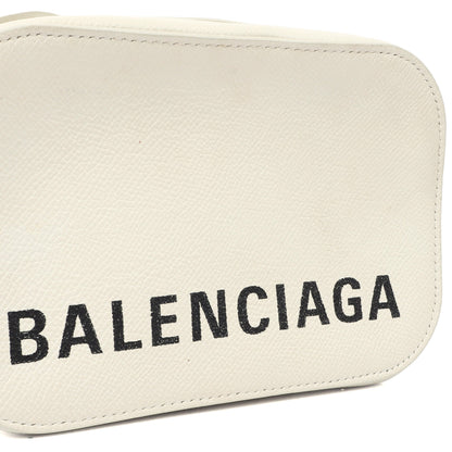 Balenciaga Cross Body Ville XS Camera Bag in White, Veau (Calfskin) — Alternate View 18