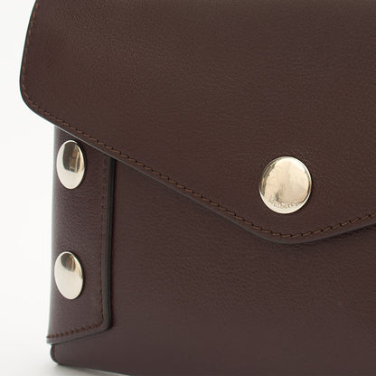 Mulberry Clutch Studded Pouch in Oxblood, Leather — Alternate View 12