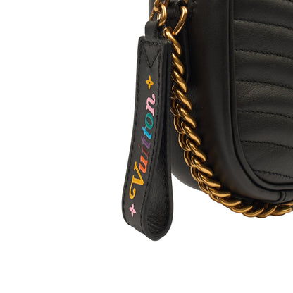 Louis Vuitton Cross Body New Wave PM Chain Bag  in Black, Leather — Alternate View 23