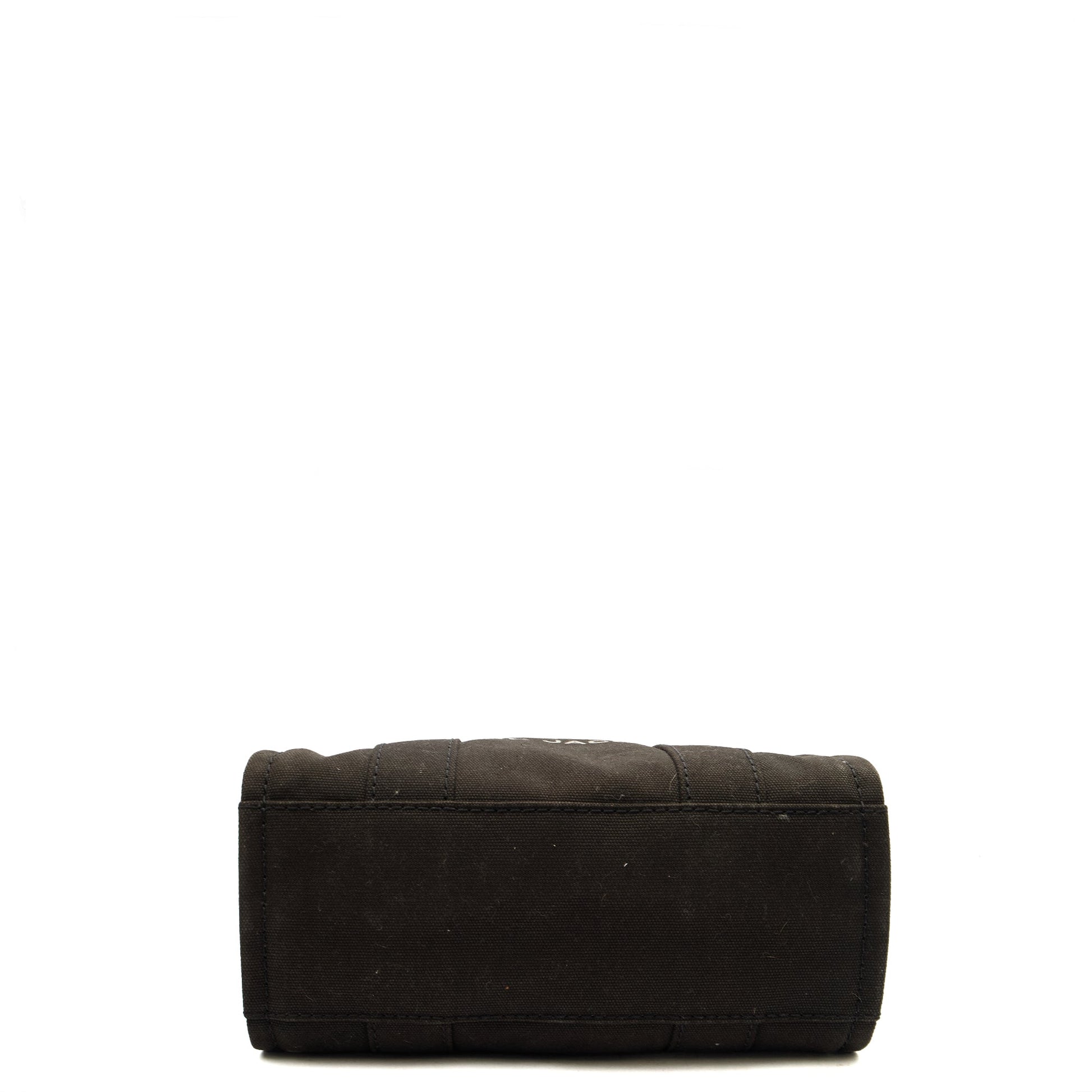 Marc Jacobs Tote The Tote Bag in tonal black, Fabric — Top View