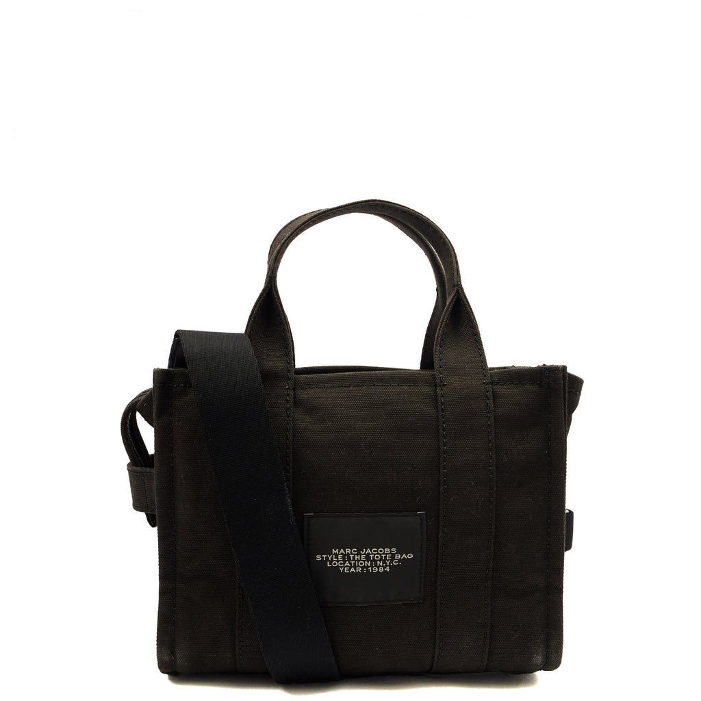Marc Jacobs Tote The Tote Bag in tonal black, Fabric — Back View