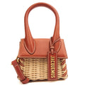 Jacquemus Mini Bag Le Chiquito in Neutral, Other — Front View
