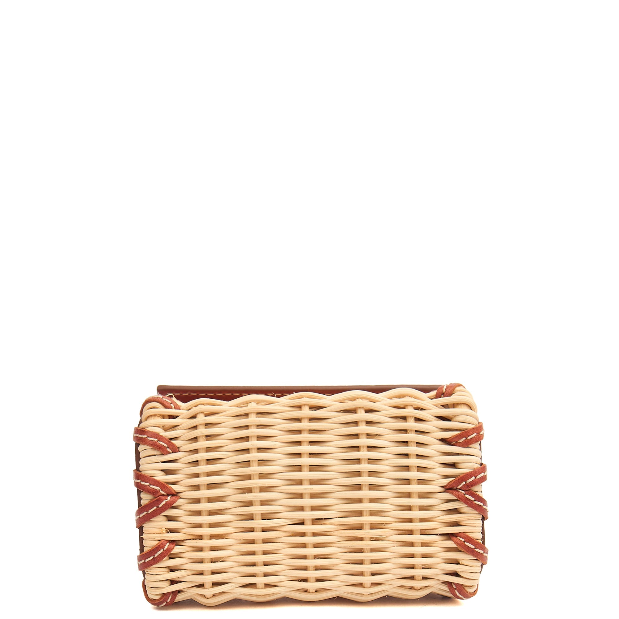 Jacquemus Mini Bag Le Chiquito in Neutral, Other — Top View