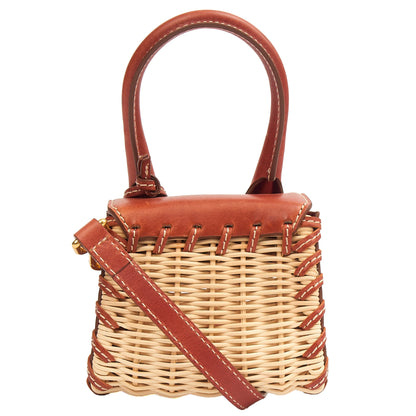 Jacquemus Mini Bag Le Chiquito in Neutral, Other — Alternate View 17