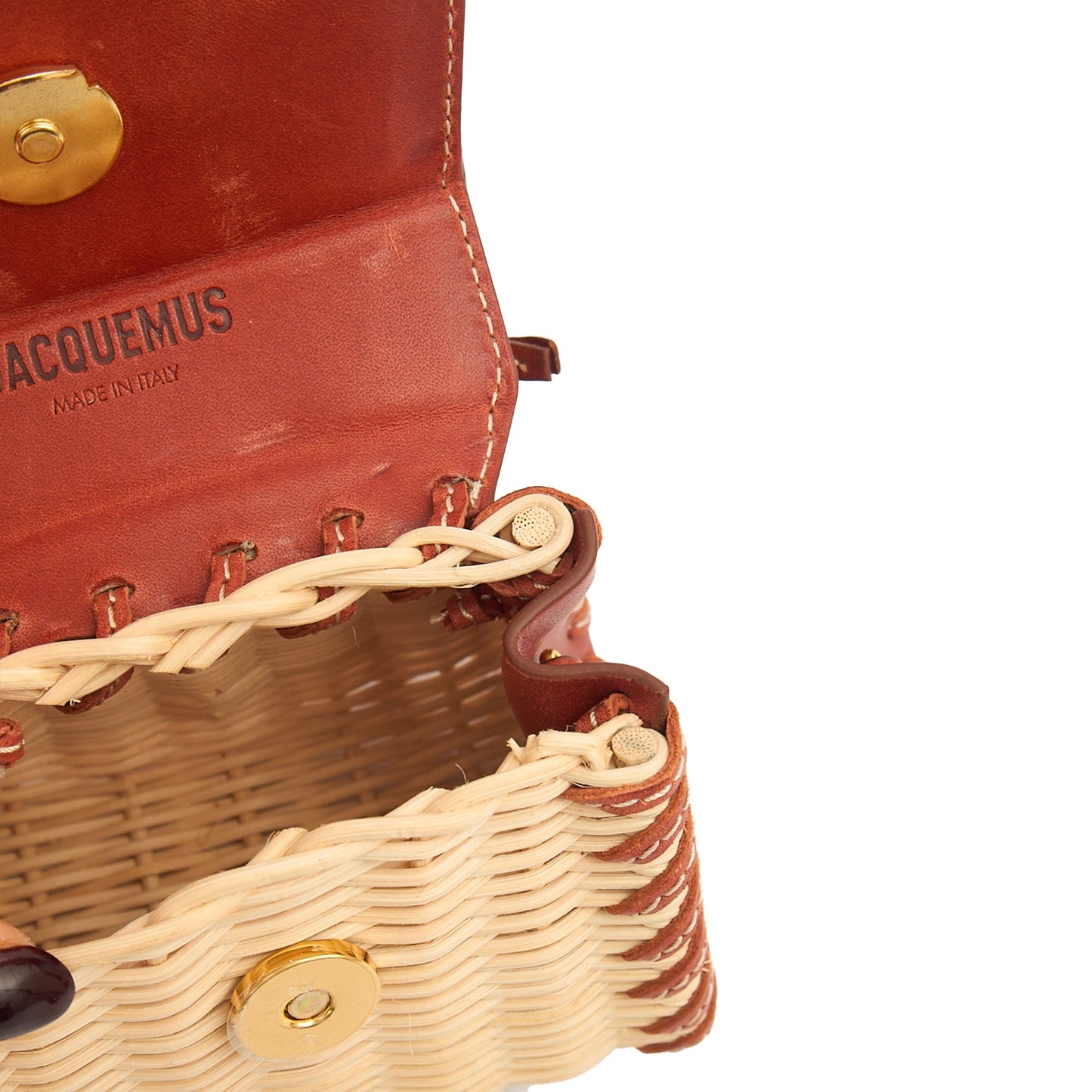 Jacquemus Mini Bag Le Chiquito in Neutral, Other — Alternate View 14
