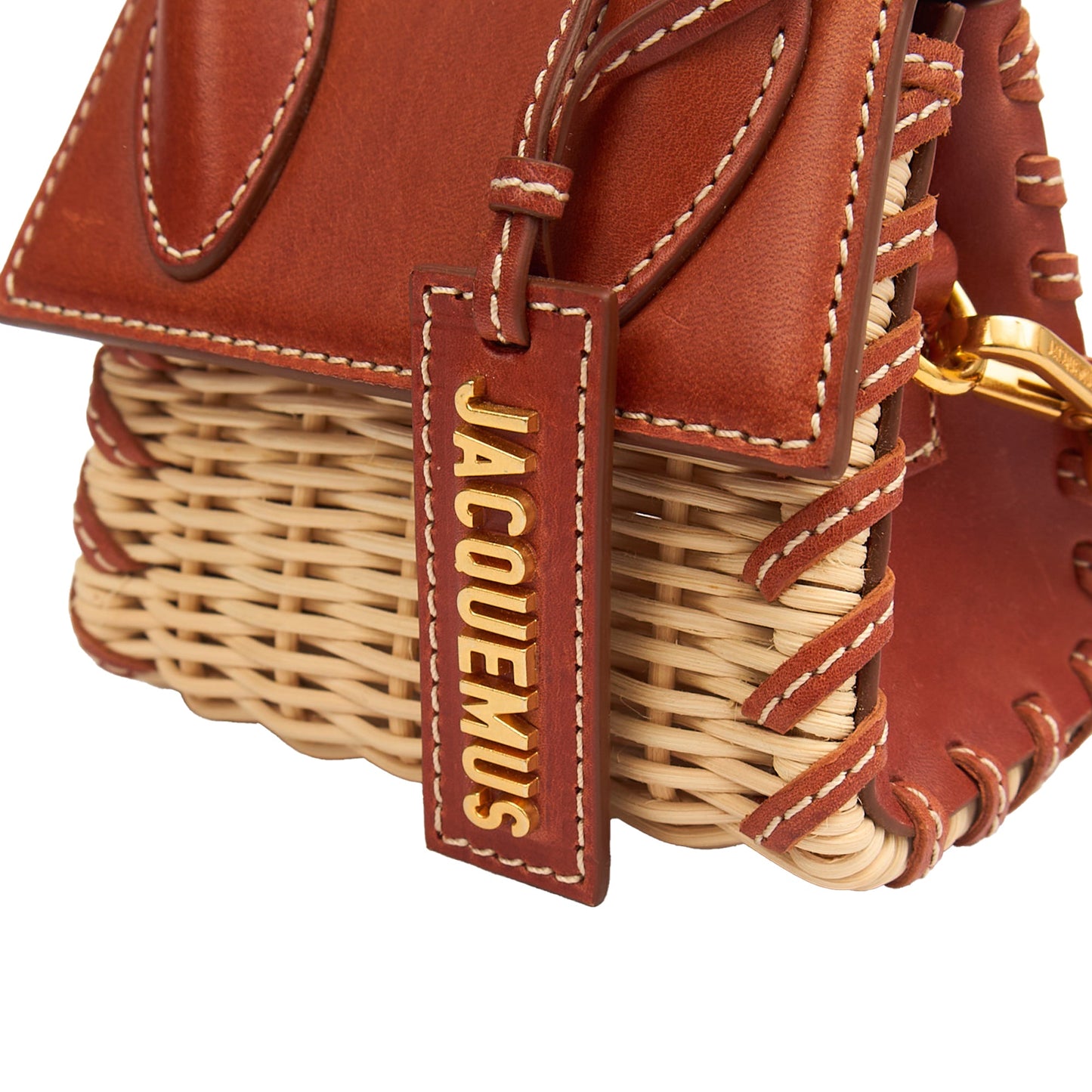 Jacquemus Mini Bag Le Chiquito in Neutral, Other — Alternate View 13