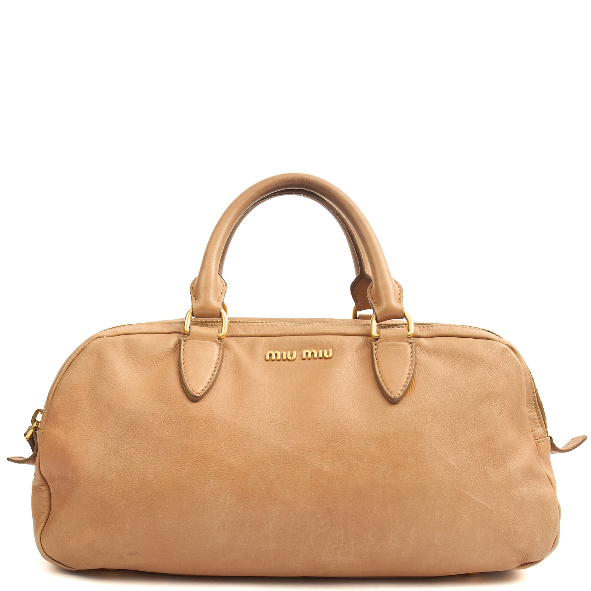 Miu Miu Tote in Neutral, Leather — Alternate View 15