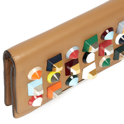 Fendi Cross Body Wallet on Chain  in Neutral, Leather — Alternate View 15