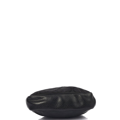 Givenchy Shoulder Bag Shoulder Bag in Black, Fabric — Top View