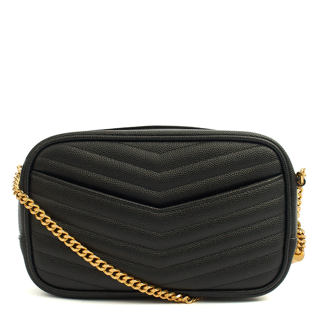 Saint Laurent Cross Body Lou - Mini in Black, Leather — Alternate View 10