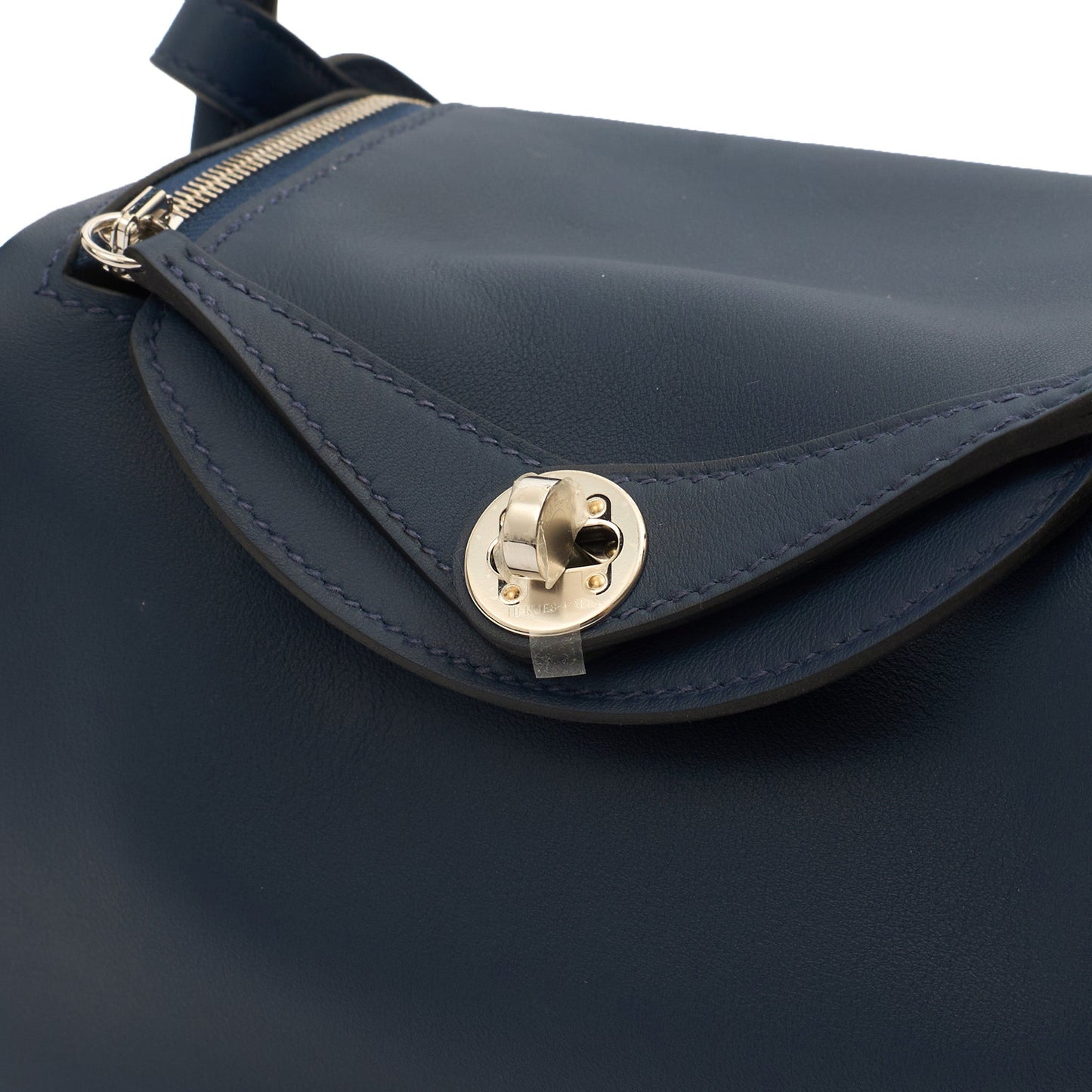 Hermes Lindy - Mini in Bleu Encre, Swift (Gulli35) Leather — Alternate View 18