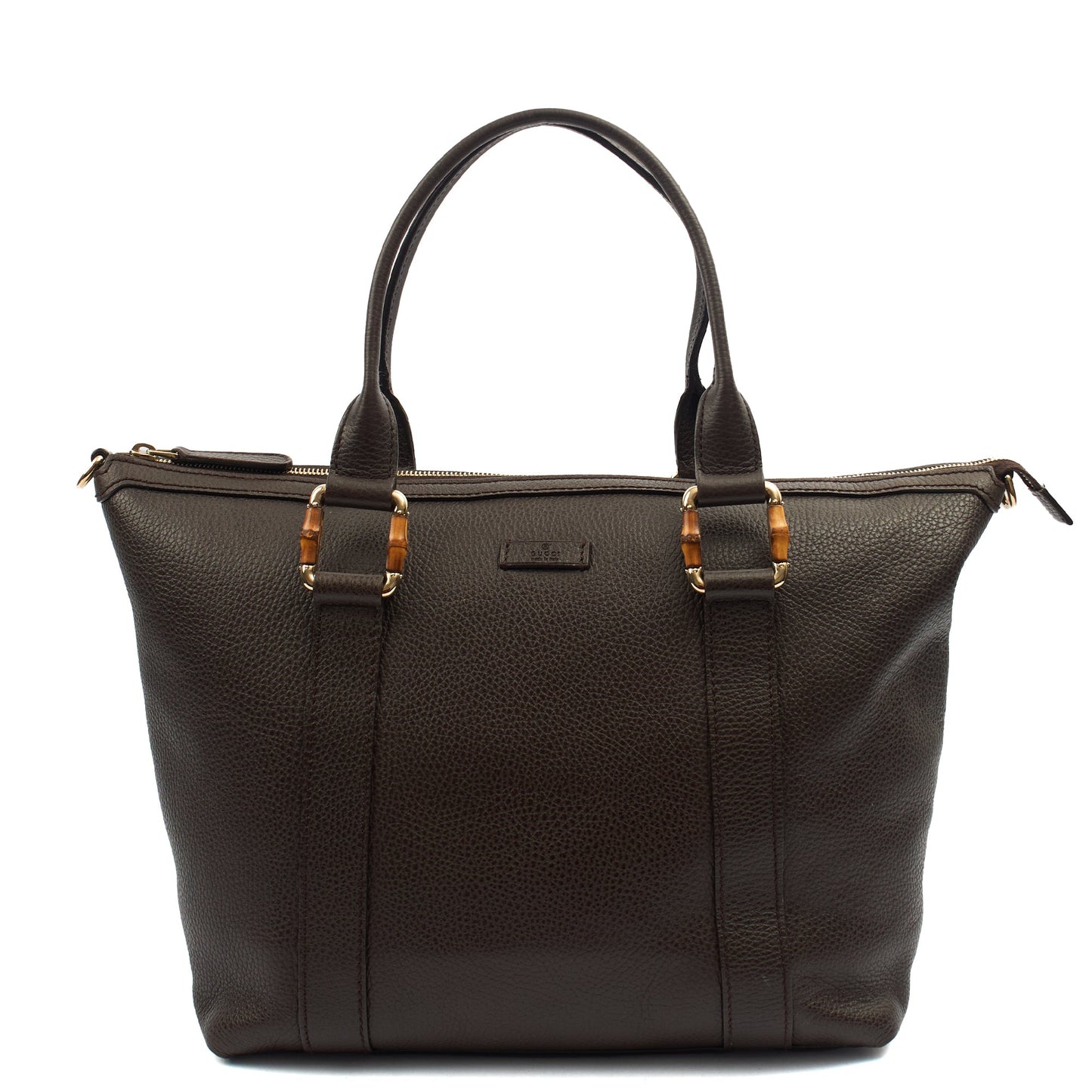 Gucci Tote Shoulder Bag in Brown, Leather — Alternate View 13