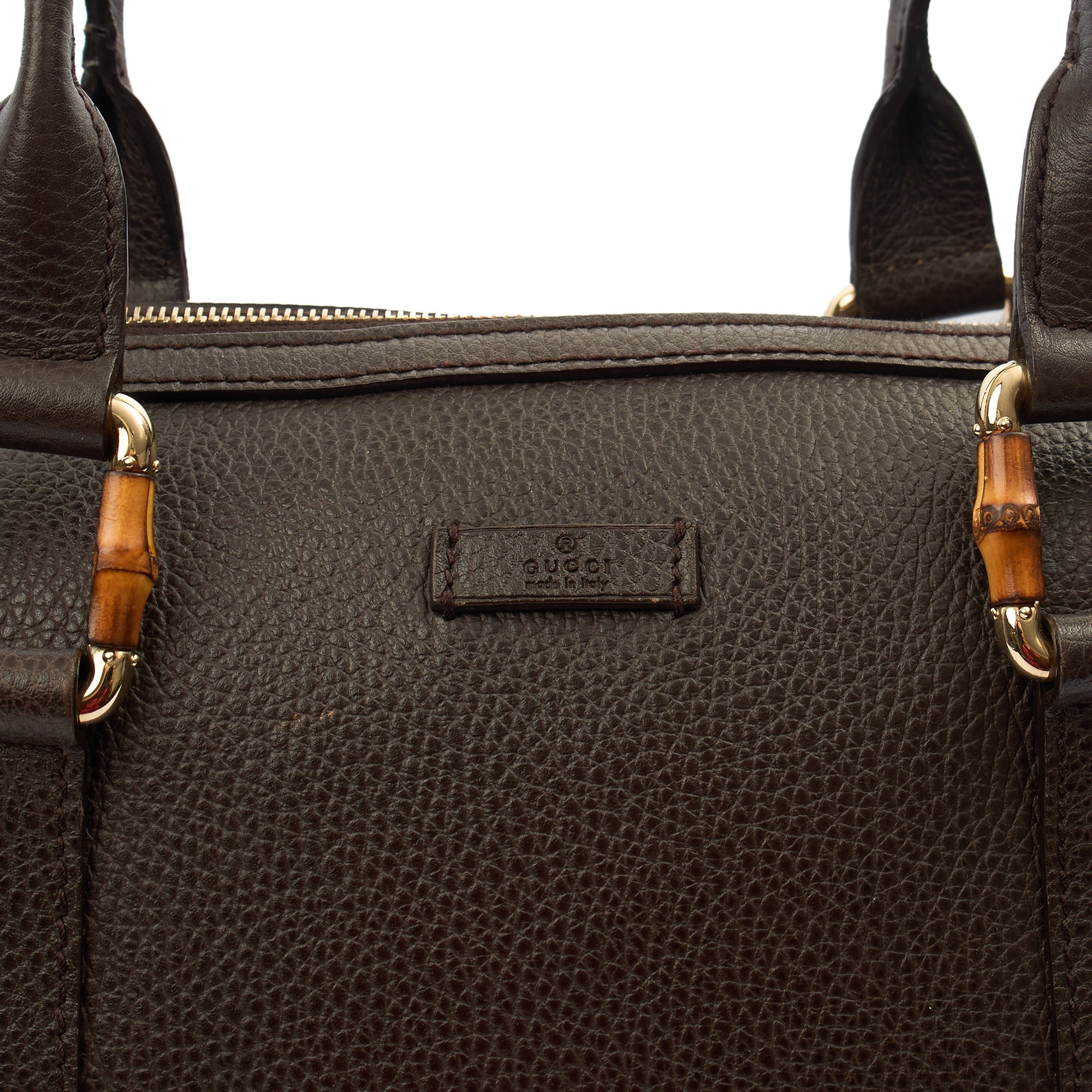 Gucci Tote Shoulder Bag in Brown, Leather — Alternate View 18